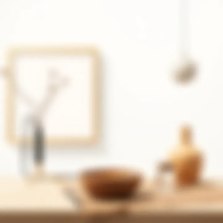 An abstract representation of minimalism in art, focusing on essential forms