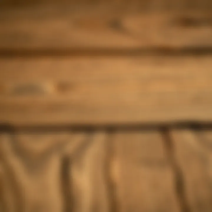 Beautifully antiqued wooden surface showcasing aesthetic appeal