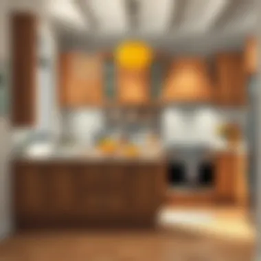 Creative design ideas for kitchen cabinets