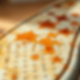 A close-up view of a dirty iron soleplate with stains