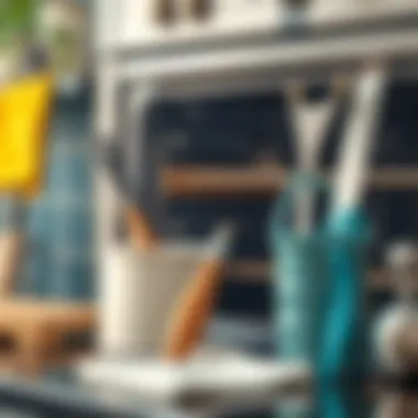 Cleaning tools for oven maintenance