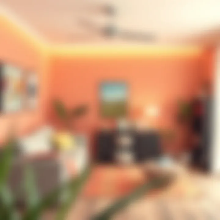 The Impact of Color on Mood in Home Decor A soothing room environment with calming colors