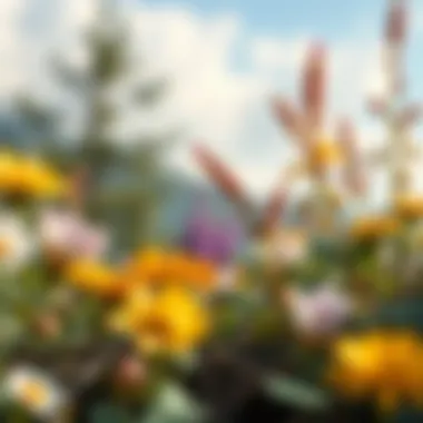 Nature's Palette and Emotional Reactions Vibrant colors in nature illustrating emotional responses