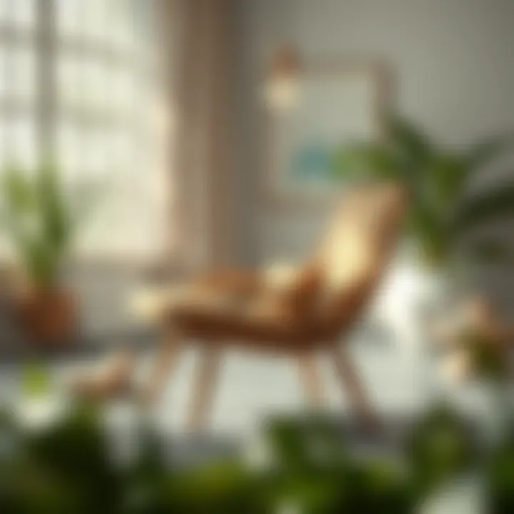 Artistic Design Chair Balancing Comfort and Aesthetics Artistic design chair that blends comfort and aesthetics