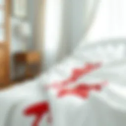 Effective methods for removing blood stains from sheets