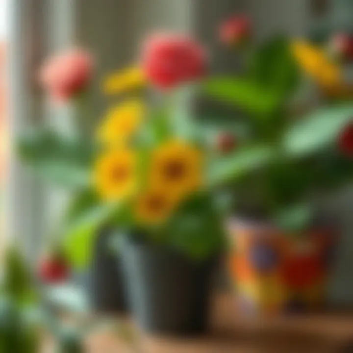 Care techniques for nurturing indoor flowers