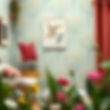 Tips on applying wallpaper effectively in a youthful environment