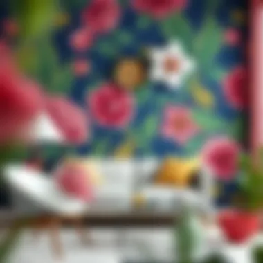 Innovative wallpaper designs blending art and functionality