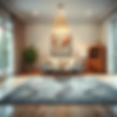 Assessing Room Space for Rug Selection Evaluating space for rug placement