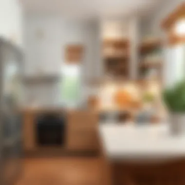 Functional kitchen cabinet interiors with smart storage solutions