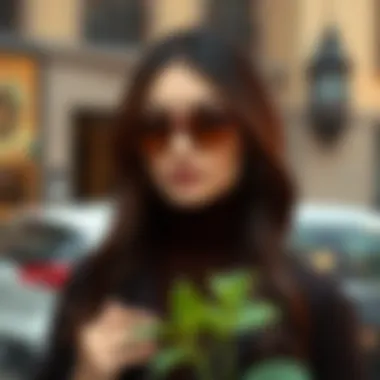 Fashion influenced by dark brown tones