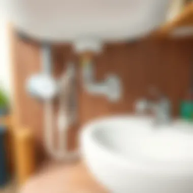 Diagram of sink plumbing