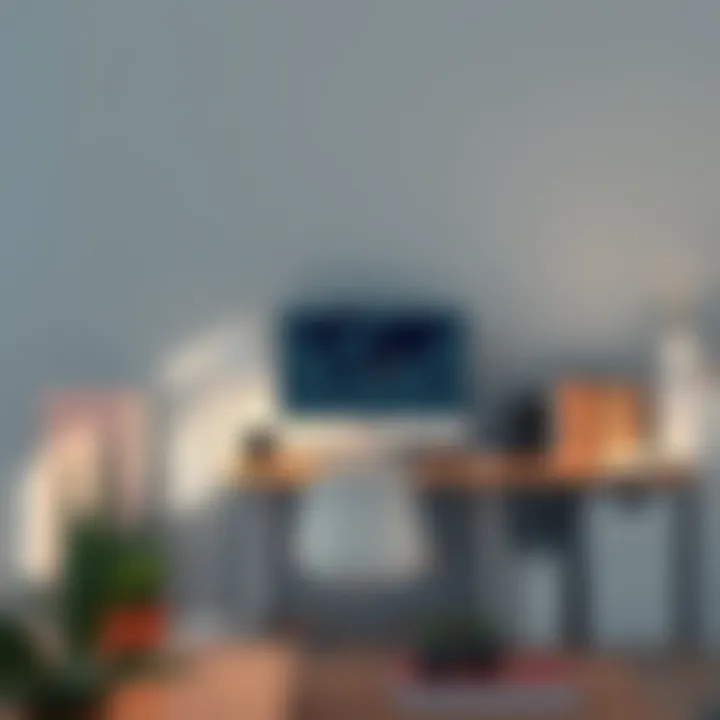 A clean and simple workspace reflecting a minimalist approach to productivity