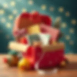 Creative surprise box design with personalized elements