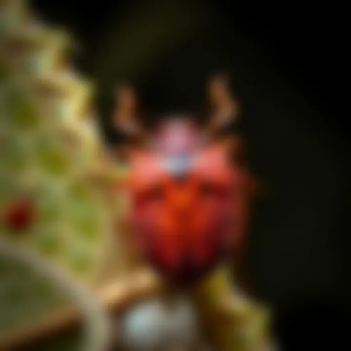 Illustration of a bed bug lifecycle