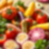 A vibrant assortment of pickled vegetables showcasing the essence of turşu tozu.