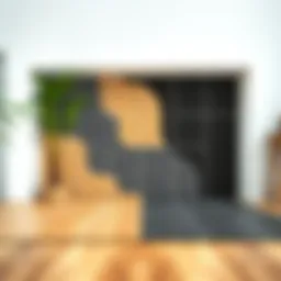 Comparison of tile and parquet flooring under heating systems